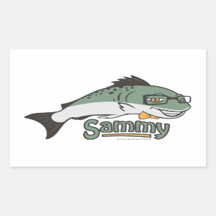 Adesivo Retangular Sammy - Sticker