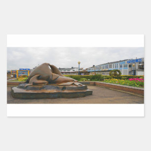 Adesivo Retangular San Francisco Pier 39 #13 Stickers