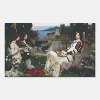 Adesivo Retangular Santo Cecilia (1895)