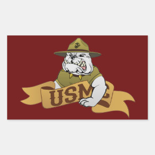 Adesivo Retangular Sempre Um Marinho