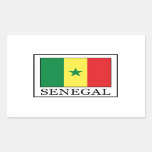 Adesivo Retangular Senegal