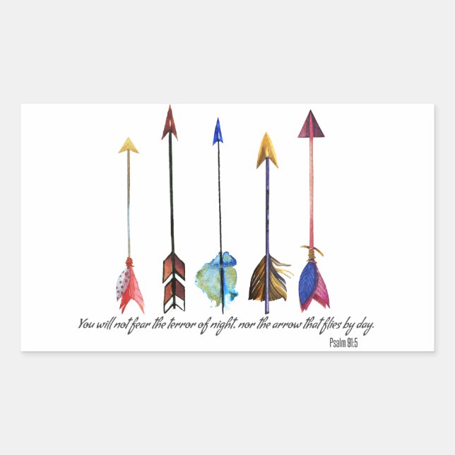 Adesivo Retangular Seta Salm 91 (Frente)