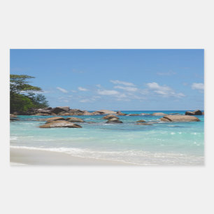 Adesivo Retangular seychelles de surpresa
