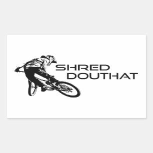 Adesivo Retangular Shred Douthat State Park Virginia Mountain Biking