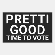 Sinal de Jardim PRETTI BOM Momento Para Votar