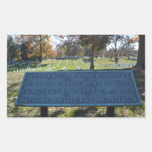 Adesivo Retangular Sinal do respeito