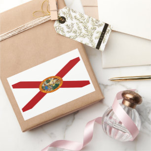 Adesivo Retangular Sinalizador do Estado da Flórida