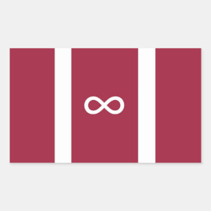 Adesivo Retangular Sinalizador do Orgulho Autismo