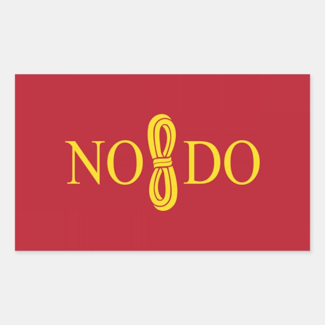 Adesivo Retangular Sinalizador Sevilha (Espanha) (Frente)