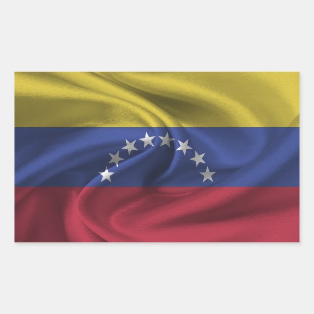 Adesivo Retangular Sinalizador Venezuela (Frente)