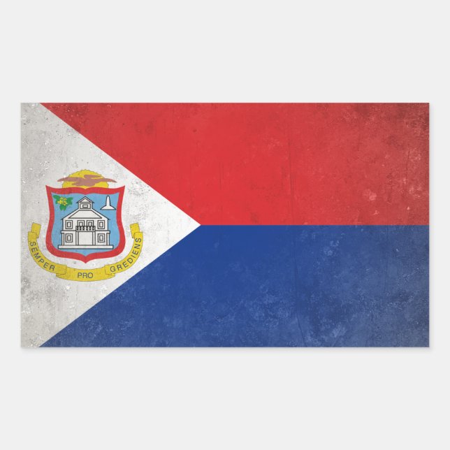Adesivo Retangular Sint Maarten (Frente)