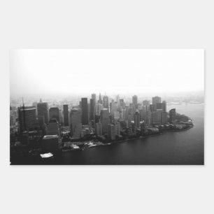 Adesivo Retangular Skyline Nova York