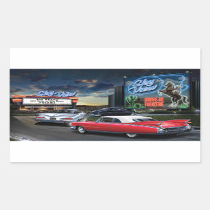 Adesivo Retangular Skyview Drive In