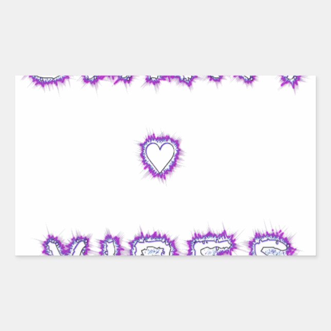 Adesivo Retangular Smart Vibes Cote Texto Design (Frente)