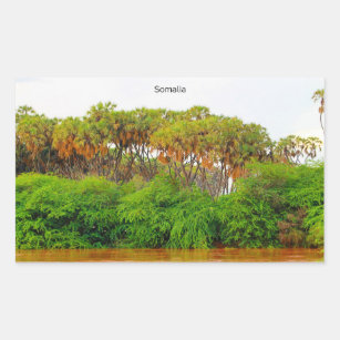 Adesivo Retangular Somalia, landscape photograph