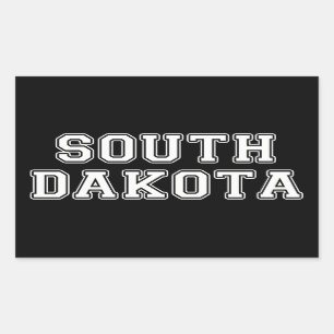 Adesivo Retangular South Dakota
