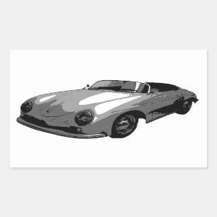 Adesivo Retangular ~Speedster~VELOCIDADOR, PERSONALIZE-O!