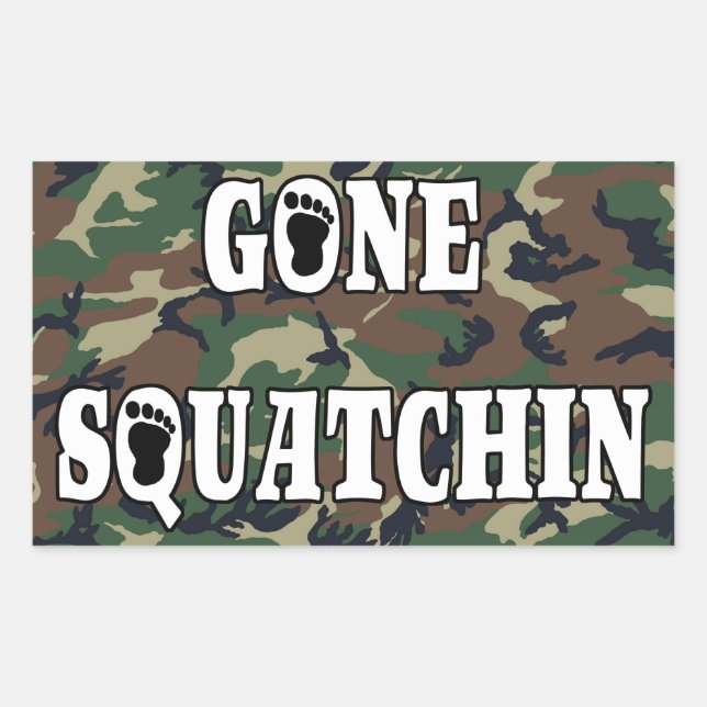 ADESIVO RETANGULAR SQUATCHIN SAÍDO (Frente)