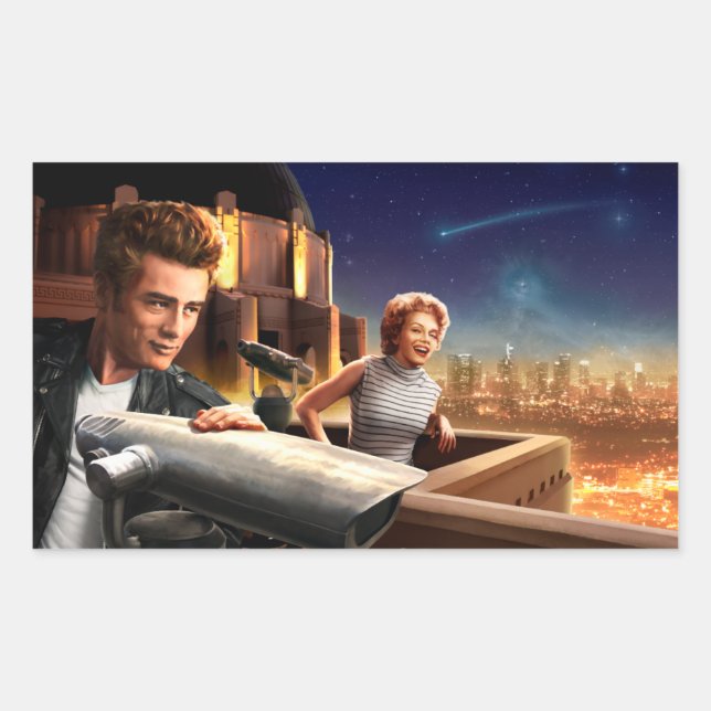 Adesivo Retangular Stargazers (Frente)