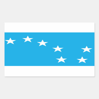 Adesivo Retangular Starry Plow Irish Workers' Flag Sticker