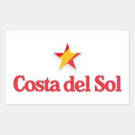 Adesivo Retangular Stars of Spain – Costa del Sol