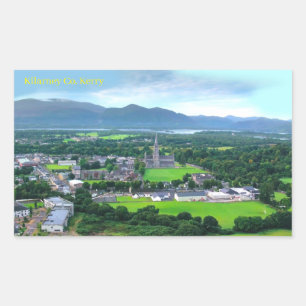 Adesivo Retangular Sticker Irlanda