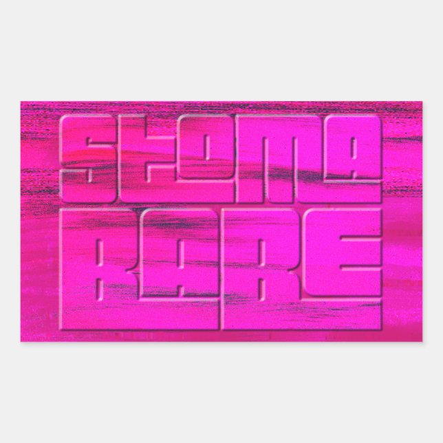 Adesivo Retangular Stoma Babe (Frente)