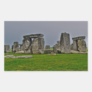 Adesivo Retangular Stonehenge Antigo Local Histórico do Poder