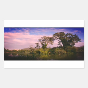 Adesivo Retangular Stow Lake, São Francisco, EUA #6 Stickers