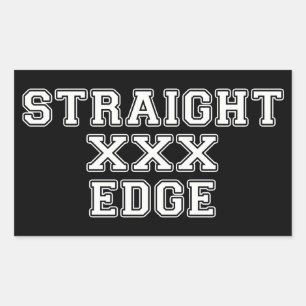 Adesivo Retangular Straightedge