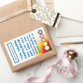 Adesivo Retangular Substância interna de uma cor externa