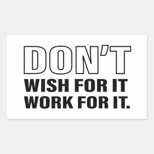 Adesivo Retangular Sucesso Dicas de Vida Citando Texto Legal da Arte