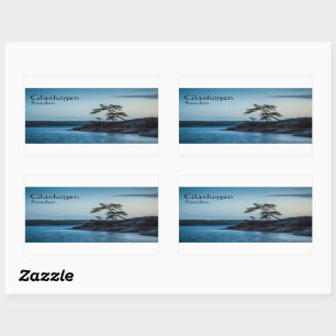 Adesivo Retangular Suecia de glicogênio