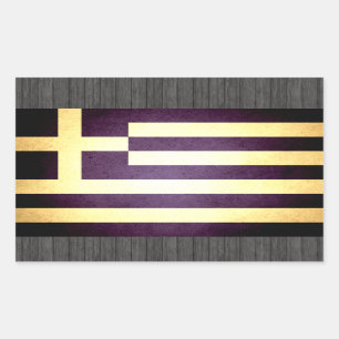 Adesivo Retangular Sun beijou a bandeira da piscina