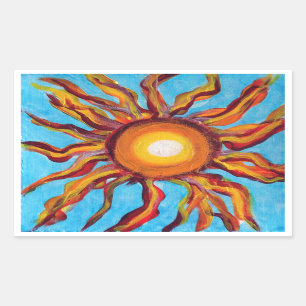 Adesivo Retangular Sun selvagem
