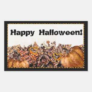 ADESIVO RETANGULAR SUNS! RAIO DE SOL! FELIZ HALLOWEEN! :)