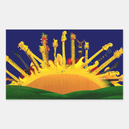 ADESIVO RETANGULAR SUNSET ELÉTRICO!