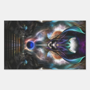 Adesivo Retangular Taidushan Sai Espírito De Poder WD