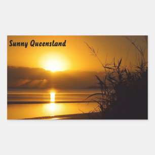 Adesivo Retangular Tampão Sunny Queensland