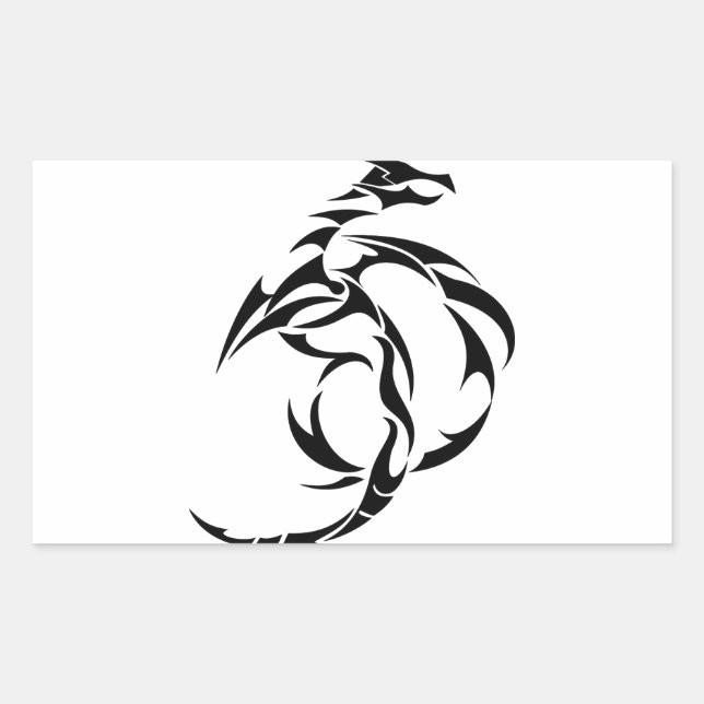 Adesivo Retangular Tatuagem de bronzeamento (Frente)