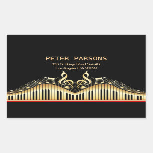 Adesivo Retangular Teclado Dourado E Preto E Limpeza Traseira