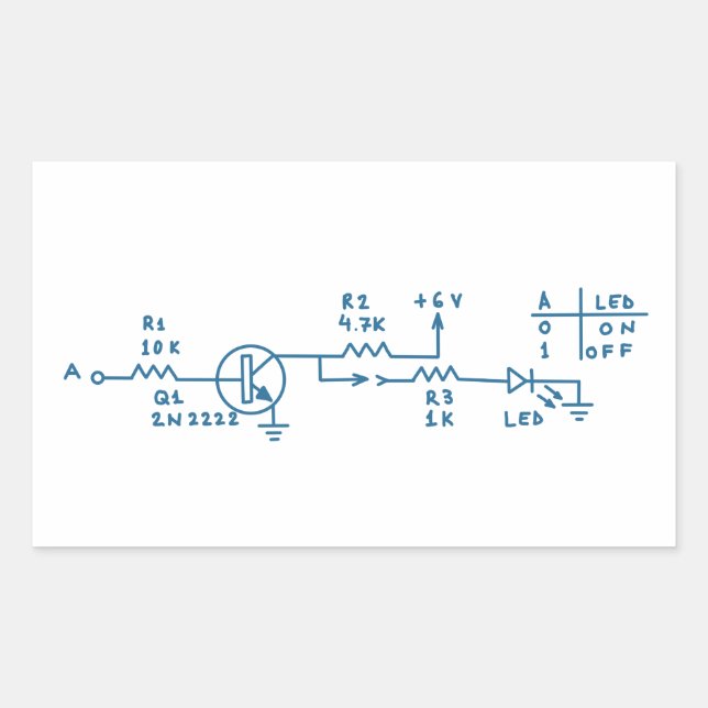 Adesivo Retangular tecnologia de esquema de circuito eletrônico casei (Frente)
