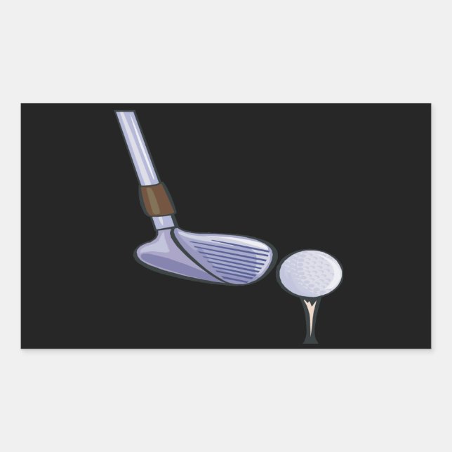 Adesivo Retangular Tee Up (Frente)