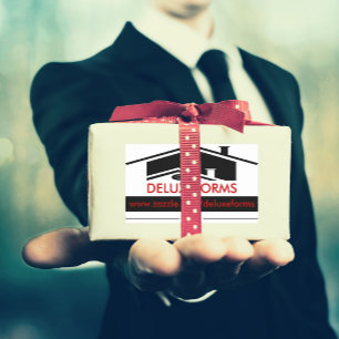 Adesivo Retangular Telhado Preto