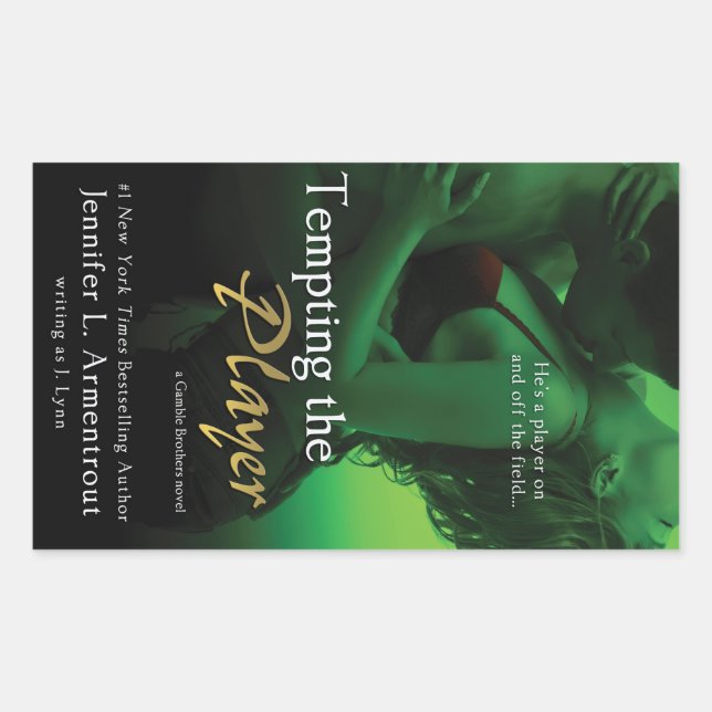 Adesivo Retangular Tempestade da Jennifer L. Armentrout (Frente)