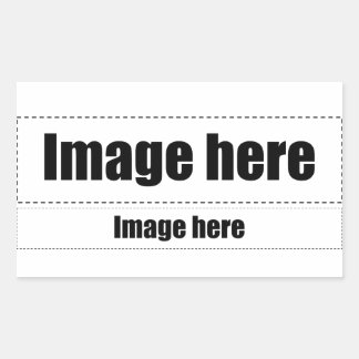 Adesivo Retangular Texto Origami