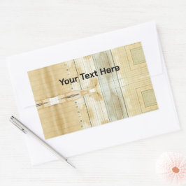 Adesivo Retangular Texto personalizado Café Retenção Contabilidade do