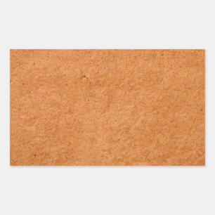 Adesivo Retangular Textura De Pão De Gingerência Para Fundo. Vista Su