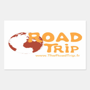 Adesivo Retangular The Road Trip Sticker