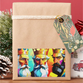 Adesivo Retangular Three Kings